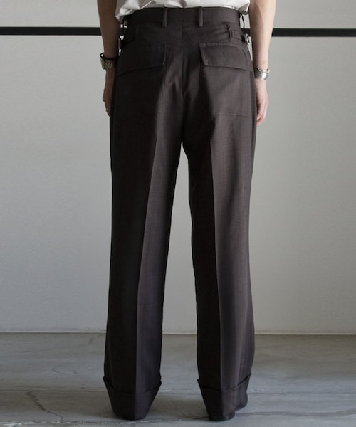 RAINMAKER（レインメーカー）の「SHADOW STRIPE WIDE TROUSERS