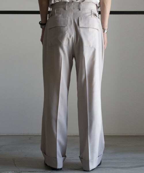 パンツ RAINMAKER SHADOW STRIPE WIDE TROUSERS RAINMAKER（レインメーカー）の「SHADOW STRIPE WIDE TROUSERS