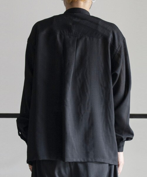 RAINMAKER（レインメーカー）の「SHADOW STRIPE BAND COLLAR SH
