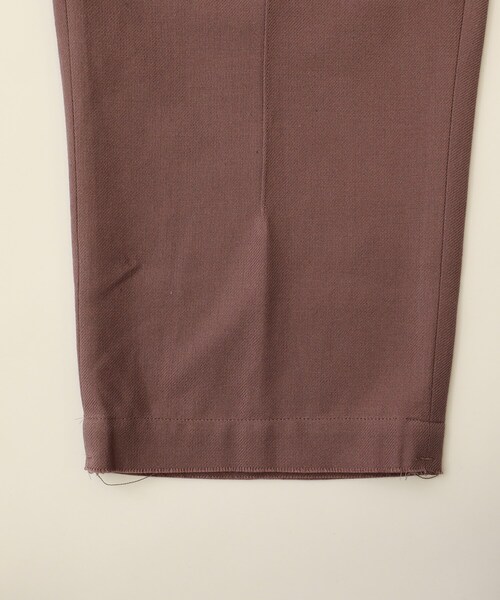 BED J.W. FORD（ベッドフォード）の「Distortion lapel double-jacket（パンツ・メンズ・BLACK/PURPLE・0/1）」の7枚目の写真