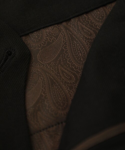 BED J.W. FORD（ベッドフォード）の「Distortion lapel double-jacket（パンツ・メンズ・BLACK/PURPLE・0/1）」の15枚目の写真