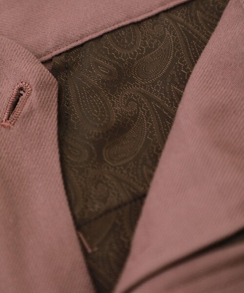 BED J.W. FORD（ベッドフォード）の「Distortion lapel double-jacket（パンツ・メンズ・BLACK/PURPLE・0/1）」の6枚目の写真