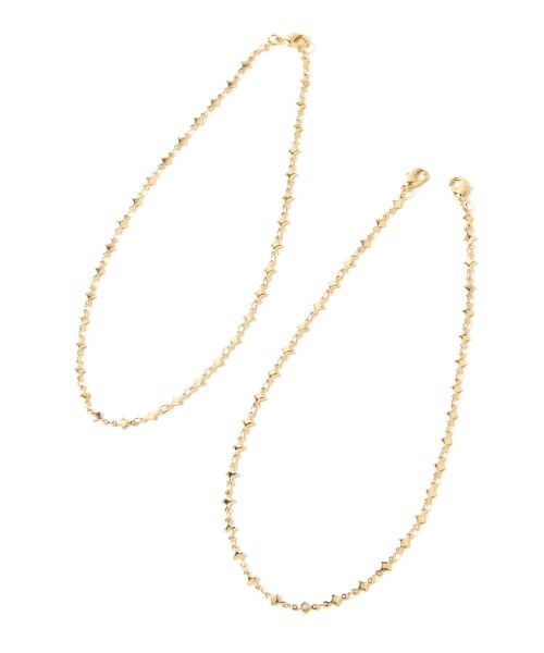 Andemiu(アンデミュウ)の「デザインチェーンマスクネックレス(アクセサリー・レディース・シルバー00/ゴールド60・F)」の9枚目の写真