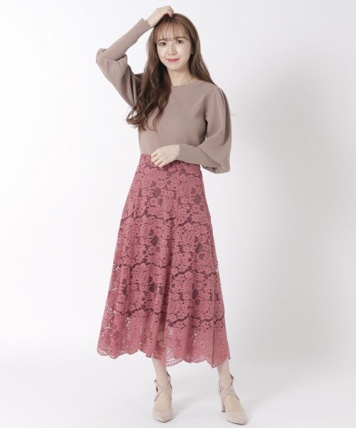 Andemiu(アンデミュウ)の「デザインチェーンマスクネックレス(アクセサリー・レディース・シルバー00/ゴールド60・F)」の6枚目の写真