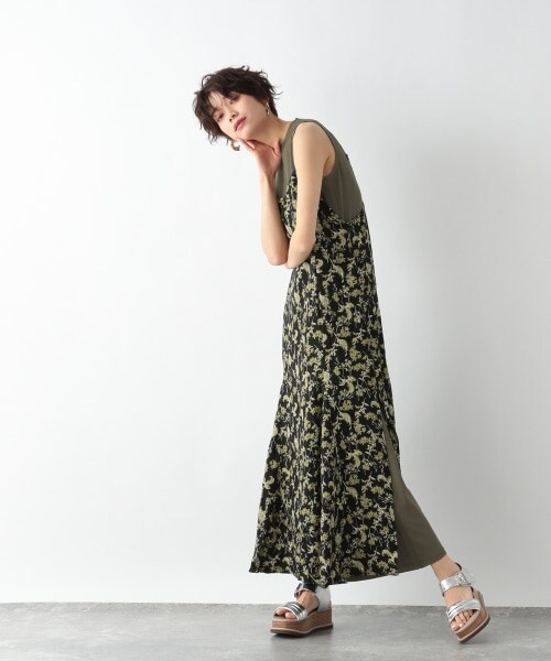 ジーナシス　フリル2Pキャミドレス 楽天市場】【SALE／13%OFF】フリル2Pキャミドレス JEANASIS