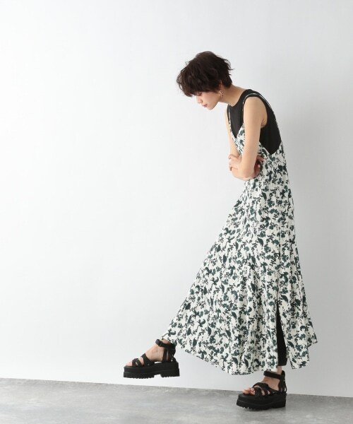 JEANASIS（ジーナシス）の「フリル2Pキャミドレス（）」 - WEAR
