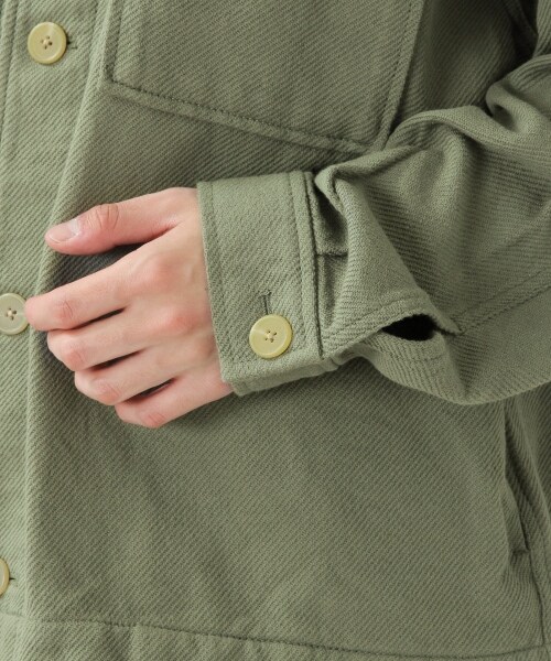 RAGEBLUE（レイジブルー）の「＜セットアップ着用可能＞ソフトコットンツイル/CPOジャケット（ジャケット/アウター・オフホワイト/グリーン/ライトブルー）」の20枚目の写真