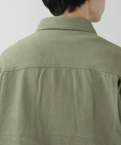 RAGEBLUE（レイジブルー）の「＜セットアップ着用可能＞ソフトコットンツイル/CPOジャケット（ジャケット/アウター・オフホワイト/グリーン/ライトブルー）」の22枚目の写真