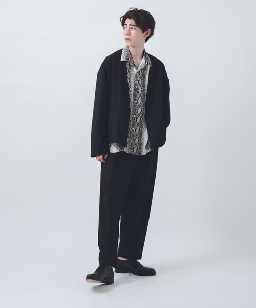 URBAN RESEARCH ID（アーバンリサーチ アイディー）の「URBAN RESEARCH iD WIDE TAPERED PANTS（その他・メンズ・GREEN/BLACK・M/L）」の10枚目の写真