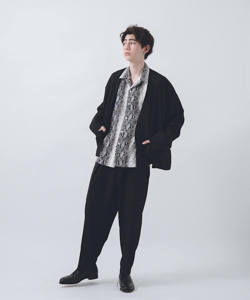 URBAN RESEARCH ID（アーバンリサーチ アイディー）の「URBAN RESEARCH iD OVERSIZED NO COLLAR JKT（その他・メンズ・GREEN/BLACK・M/L）」の11枚目の写真