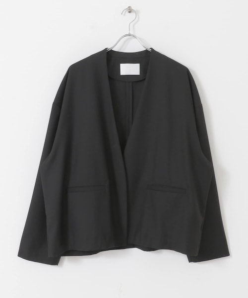 URBAN RESEARCH ID（アーバンリサーチ アイディー）の「URBAN RESEARCH iD OVERSIZED NO COLLAR JKT（その他・メンズ・GREEN/BLACK・M/L）」の13枚目の写真