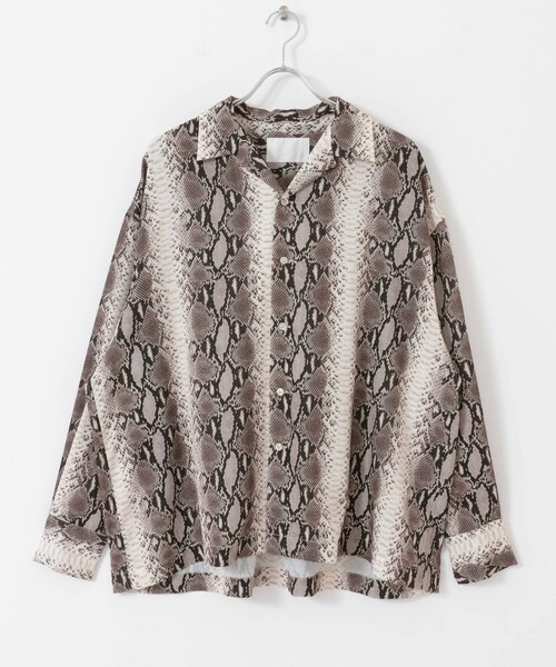 URBAN RESEARCH ID（アーバンリサーチ アイディー）の「URBAN RESEARCH iD オープンカラーバルーンスリーブシャツ（その他・メンズ・ペイズリー/パイソン/小紋・M/L）」の8枚目の写真