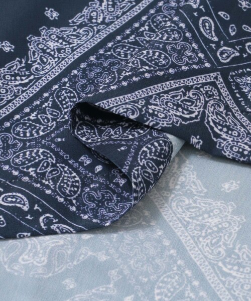 URBAN RESEARCH ID（アーバンリサーチ アイディー）の「URBAN RESEARCH iD オープンカラーバルーンスリーブシャツ（その他・メンズ・ペイズリー/パイソン/小紋・M/L）」の13枚目の写真