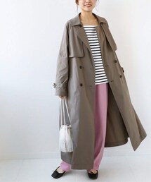 JOURNAL STANDARD relume（ジャーナルスタンダード　レリューム）の「《予約》ポリコットンライトトレンチコート◆（ジャケット/アウター）」