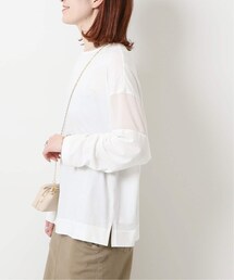 Spick & Span（スピックアンドスパン）の「≪予約≫【MAISON CHANTOISE】ハイドピークロングスリーブトップ◆（その他）」