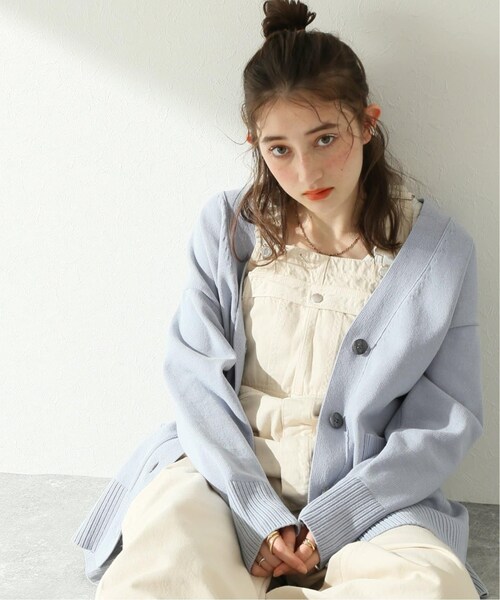 【美品】 ジャーナルスタンダード ハイツイストコットンビッグカーディガン JOURNAL STANDARD（ジャーナルスタンダード）の「ハイツイストコットン