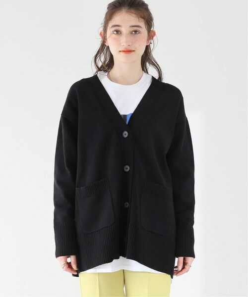 【美品】 ジャーナルスタンダード ハイツイストコットンビッグカーディガン JOURNAL STANDARD（ジャーナルスタンダード）の「ハイツイストコットン