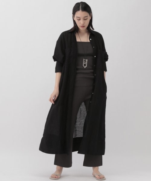 chaos カオスガーランドシャツ　ブラック Chaos（カオス）の「ガーランドシャツ（シャツ/ブラウス）」 - WEAR