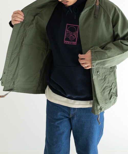 ジャケット・アウター engineered garments Atlantic Parka Engineered Garments Atlantic Parka (Cotton Ripstop) - Olive