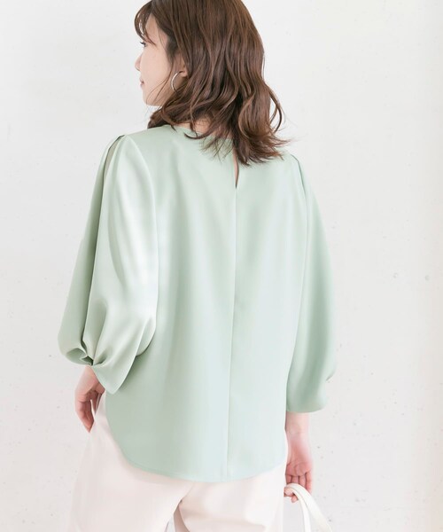 ✧新品✧ アーバンリサーチロッソ ドッキングシアーデザインスリーブブラウス ✧新品✧ アーバンリサーチロッソ ドッキングシアーデザイン
