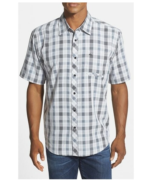 クイックシルバー Quiksilver Waterman Loose Ways Short Sleeve Woven メンズ トップス White 90\u0027s QUIKSILVER WATERMAN クイックシルバー アロハ L 90\\u0027s