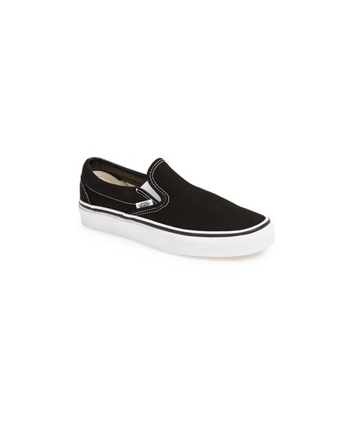VANS（バンズ）の「Vans 'Classic' Slip-On Sneaker (Big Kid)（その他パンツ・キッズ・Black・Big Kid 4.5 M/Big Kid 5.5 M/Big Kid 5 M）」の3枚目の写真