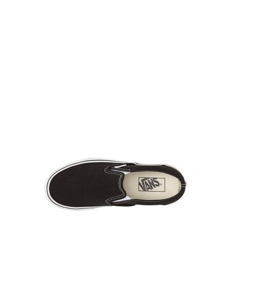 VANS（バンズ）の「Vans 'Classic' Slip-On Sneaker (Big Kid)（その他パンツ・キッズ・Black・Big Kid 4.5 M/Big Kid 5.5 M/Big Kid 5 M）」の4枚目の写真
