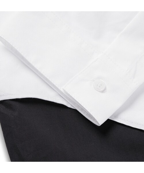 alexanderwang(アレキサンダーワン)の「Alexander Wang Two-Tone Cotton Shirt(シャツ/ブラウス・White・IT 44 (UK/US 14.5)/IT 48 (UK/US 15.5)/IT 46 (UK/US 15)/IT 50 (UK/US 16))」の6枚目の写真
