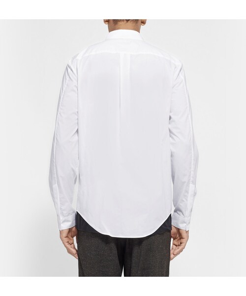 alexanderwang(アレキサンダーワン)の「Alexander Wang Two-Tone Cotton Shirt(シャツ/ブラウス・White・IT 44 (UK/US 14.5)/IT 48 (UK/US 15.5)/IT 46 (UK/US 15)/IT 50 (UK/US 16))」の7枚目の写真