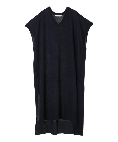 AMERICAN HOLIC（アメリカンホリック）の「【LEE 3月号掲載】Vネックニットワンピース（ワンピース/ドレス・ライトグレー/杢ライトグレー/ネイビー・F）」の14枚目の写真