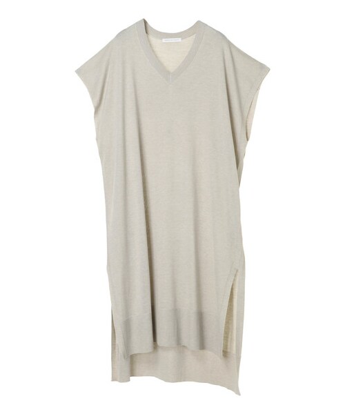 AMERICAN HOLIC（アメリカンホリック）の「【LEE 3月号掲載】Vネックニットワンピース（ワンピース/ドレス・ライトグレー/杢ライトグレー/ネイビー・F）」の15枚目の写真