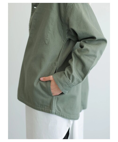 AMERICAN HOLIC（アメリカンホリック）の「アーミーブルゾン（ジャケット/アウター・ベージュ/カーキ・F）」の7枚目の写真