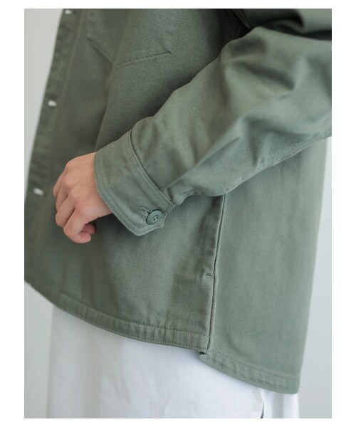 AMERICAN HOLIC（アメリカンホリック）の「アーミーブルゾン（ジャケット/アウター・ベージュ/カーキ・F）」の8枚目の写真