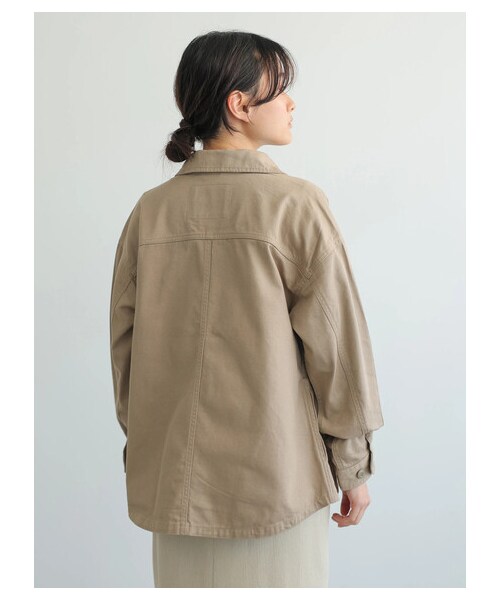 AMERICAN HOLIC（アメリカンホリック）の「アーミーブルゾン（ジャケット/アウター・ベージュ/カーキ・F）」の12枚目の写真