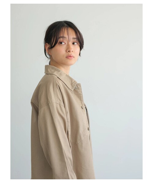 AMERICAN HOLIC（アメリカンホリック）の「アーミーブルゾン（ジャケット/アウター・ベージュ/カーキ・F）」の13枚目の写真