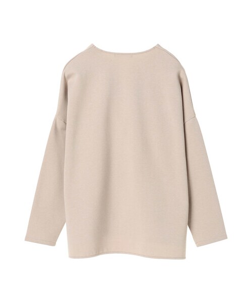 AMERICAN HOLIC（アメリカンホリック）の「キーネックポンチプルオーバー（トップス・アイボリー/チャコールグレー/ライトベージュ・F）」の15枚目の写真