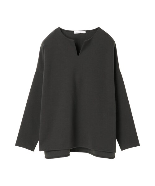 AMERICAN HOLIC（アメリカンホリック）の「キーネックポンチプルオーバー（トップス・アイボリー/チャコールグレー/ライトベージュ・F）」の20枚目の写真