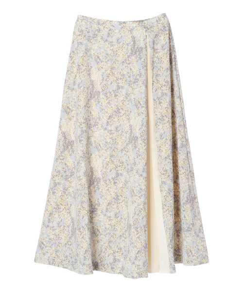 AMERICAN HOLIC(アメリカンホリック)の「Flower切り替え部分プリーツスカート(スカート・オフホワイト/ブラック/ベージュ/サックスブルー・F)」の14枚目の写真