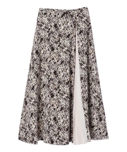 AMERICAN HOLIC(アメリカンホリック)の「Flower切り替え部分プリーツスカート(スカート・オフホワイト/ブラック/ベージュ/サックスブルー・F)」の12枚目の写真