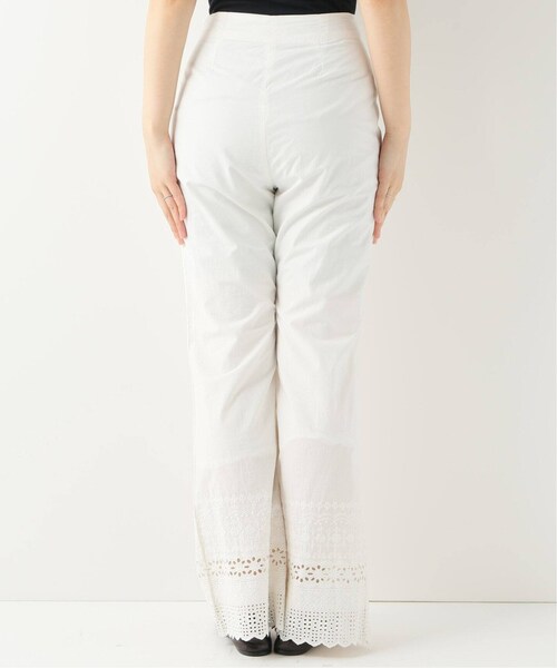 【完売品】Charles Chaton bow パンツ 34 ホワイト 完売品】Charles Chaton bow パンツ 34 ホワイト