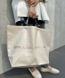 BEARDSLEY | 《予約》刺繍トート(トートバッグ)