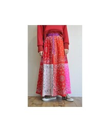 RehersalL | バンダナフレアスカート(スカート)