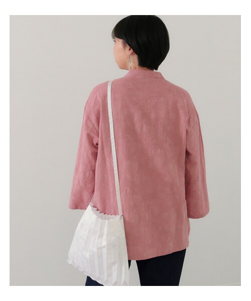 Factor=（ファクターイコール）の「レディースファッション通販 ANAPNET（ジャケット/アウター・レディース・サックスブルー/ピンク・one size）」の8枚目の写真