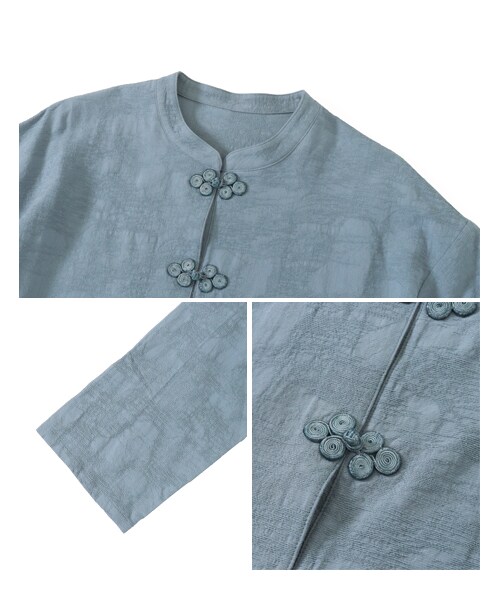 Factor=（ファクターイコール）の「レディースファッション通販 ANAPNET（ジャケット/アウター・レディース・サックスブルー/ピンク・one size）」の14枚目の写真