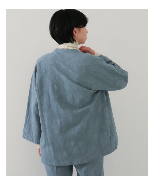 Factor=（ファクターイコール）の「レディースファッション通販 ANAPNET（ジャケット/アウター・レディース・サックスブルー/ピンク・one size）」の11枚目の写真