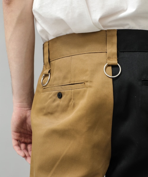 KIDILL×Dickiesサスペンダー付きハーフパンツ ブラック KIDILL×Dickiesサスペンダー付きハーフパンツ ブラック KIDILL