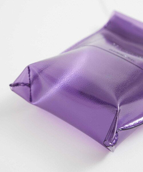 beautiful people（ビューティフルピープル）の「クリアエンボスネームドキュメントバッグ (1115611922)（バッグ・レディース・CLEAR/BLACK/LAVENDER・FREE）」の15枚目の写真