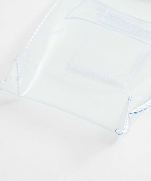 beautiful people（ビューティフルピープル）の「クリアエンボスネームドキュメントバッグ (1115611922)（バッグ・レディース・CLEAR/BLACK/LAVENDER・FREE）」の7枚目の写真