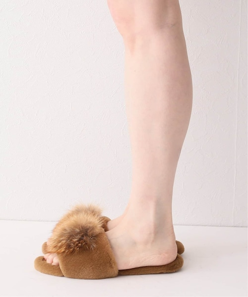 Deuxieme Classe アクアズーラ FOXY SLIDE　サイズ35 Aquazzura Foxy Slide in Leo | FWRD