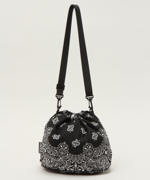 RAGEBLUE（レイジブルー）の「＜2WAY仕様＞別注巾着/ショルダーバッグ（バッグ・ホワイト/ブラック/レッド/ベージュ/ネイビー）」の7枚目の写真